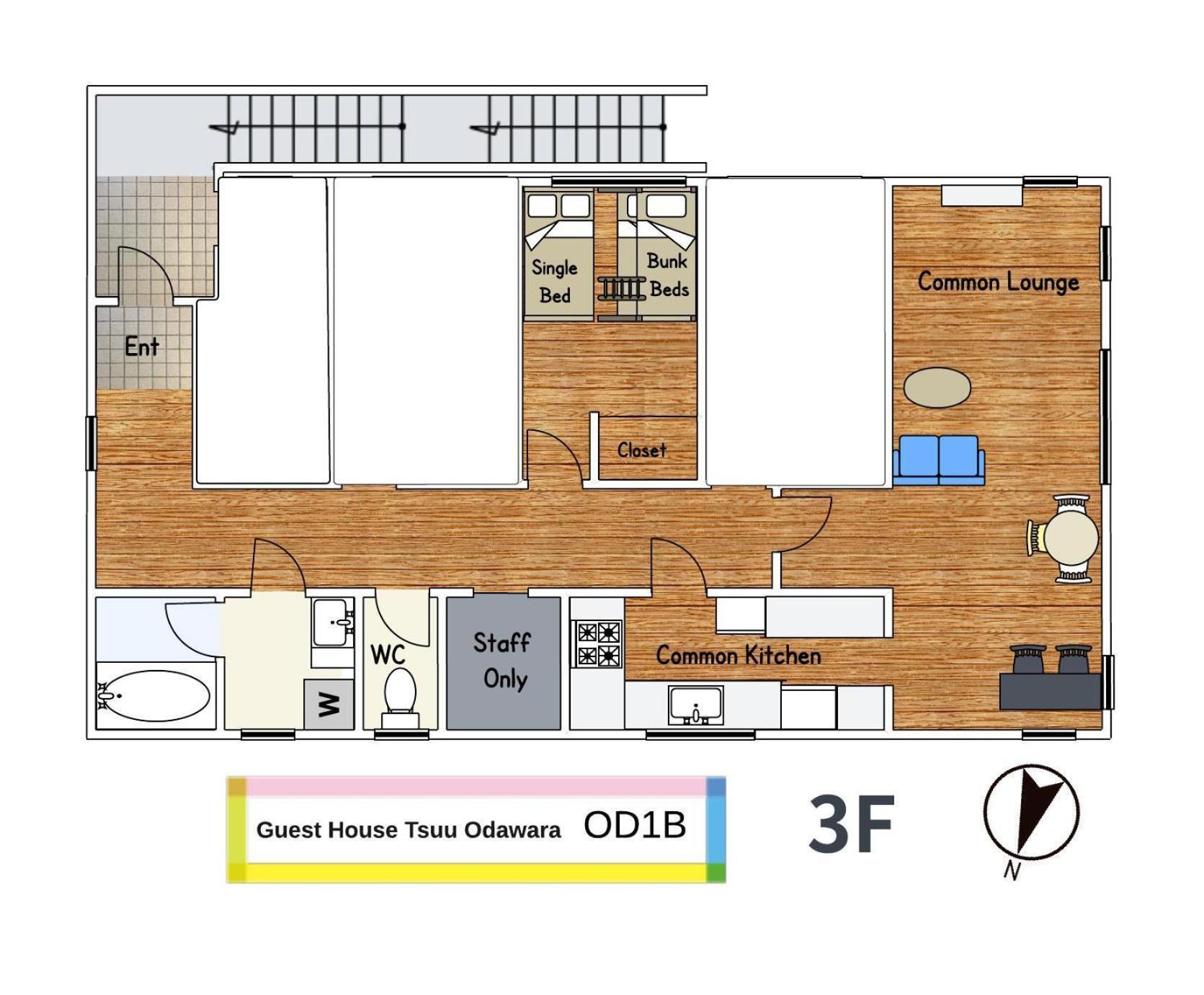 ゲストハウスtsuu小田原 Guest House Tsuu Odawara #Od1 Kültér fotó